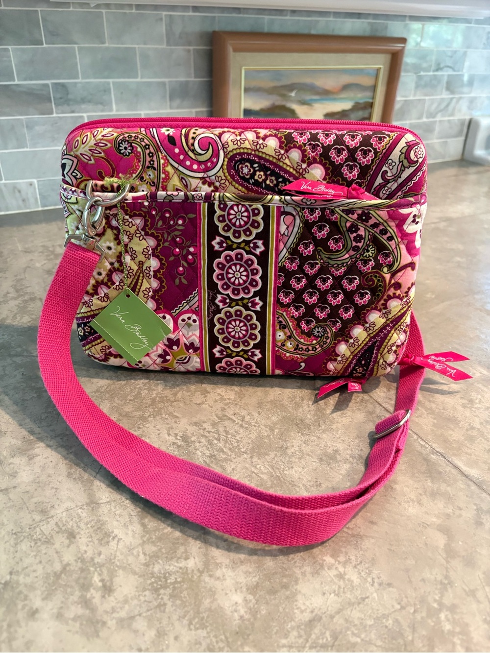 Vera Bradley hard shell tablet or iPad case in the retired "Very Berry Paisley"